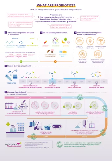 Slider WAAW HCPs: probiotic infographic
