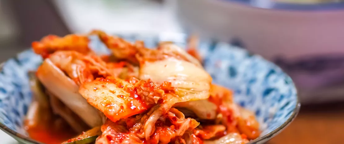 Kimchi: a blend of fiber and beneficial bacteria