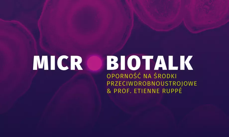 Wideo prof. Étienne Ruppé wyjaśniającego związek między mikrobiotą jelitową a opornością na antybiotyki.
